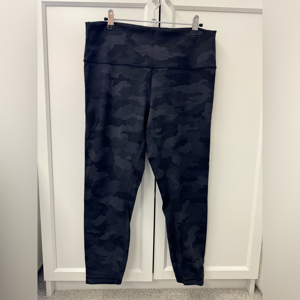 Lululemon dark camo leggings